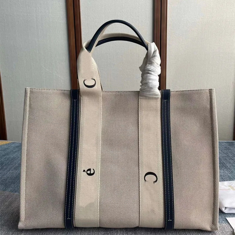 Designer Canvas Totes borsa da donna composita di grande capacità casual top lady bag 2022 borsa moda Donna Borse di lusso Borse a tracolla Borsa di alta qualità GM Beige