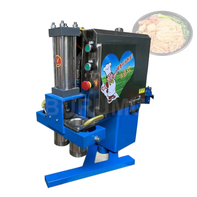 Hoge kwaliteit Noodle Making Maker Volautomatische commerciële hand trok noedels machine 2500w