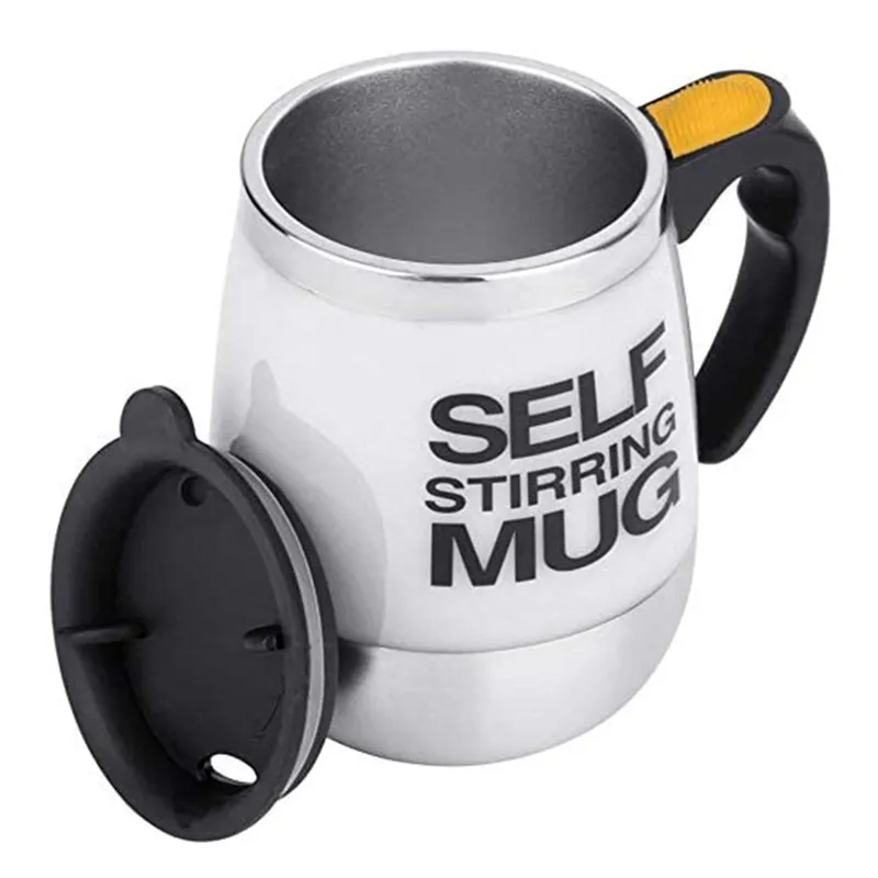 Electric Self Stirring Self Stirring Mug Cup Stainless Steel Automatic  Mixing & Spinning Home Office Travel Mixer Milk Whisk 20517gx From Long10,  $17.21