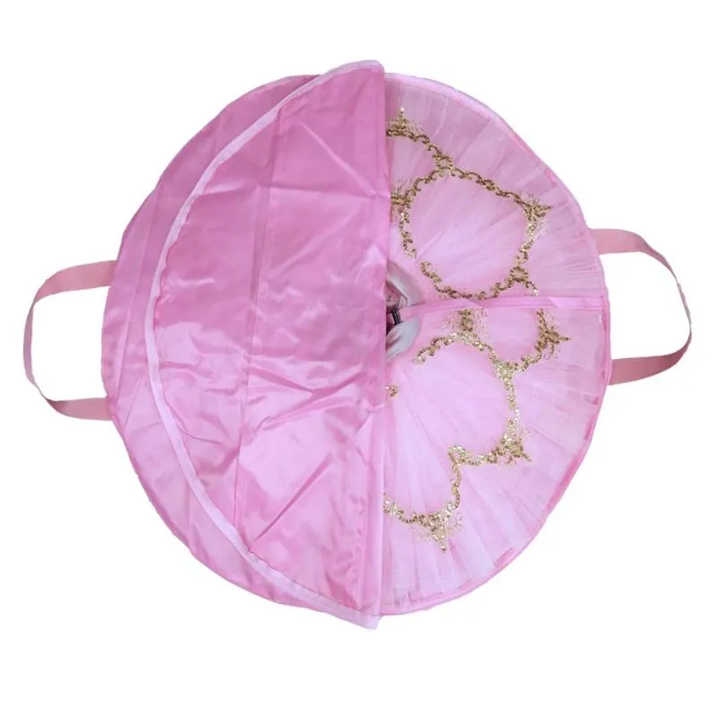 Bühnenkleidung Professionelle Ballett-Tutu-Tasche Rosa zum Verkauf Schwarz Marineblau Blasse Farben Wasserdichte Tutus Wettbewerb Flodable BagsStage