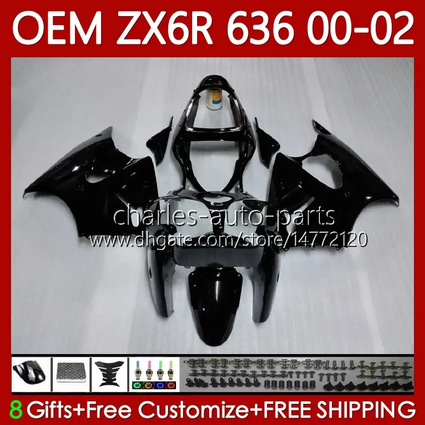 kawasaki ninja zx 636 600cc 새로운 zx-600 zx-600 zx636 zx6r 00 01 02 37HC.36 녹색 검은 zx 600 cc 6 r zx 6r zx600 cowling zx-636 2000 2001 2002 사출 금형 공정