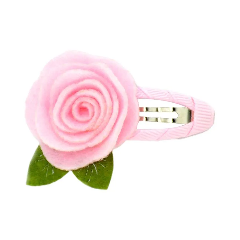 ملحقات الشعر PCS Girls Flower Hairpins Clips Clips for Kid Girl Barrettes Fashion Solid Color Hairdbrips Hairdress Giftshair