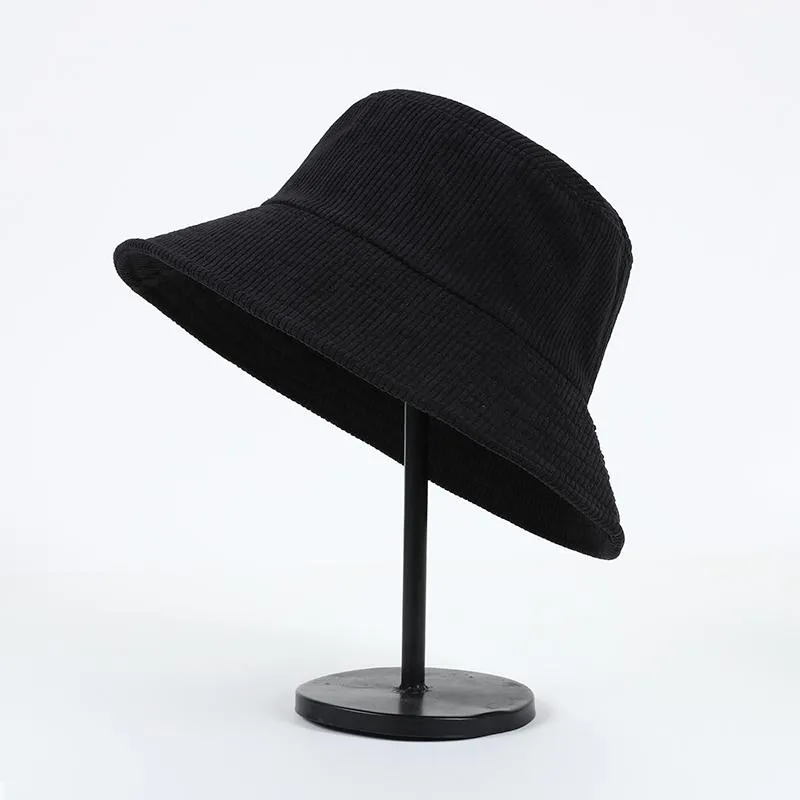 Caps & Hats Dad Spring And Winter Plus Size Fisherman Male Corduroy Panama Hat Big Head Man Large Bucket 54-58CM 58-63CMCaps