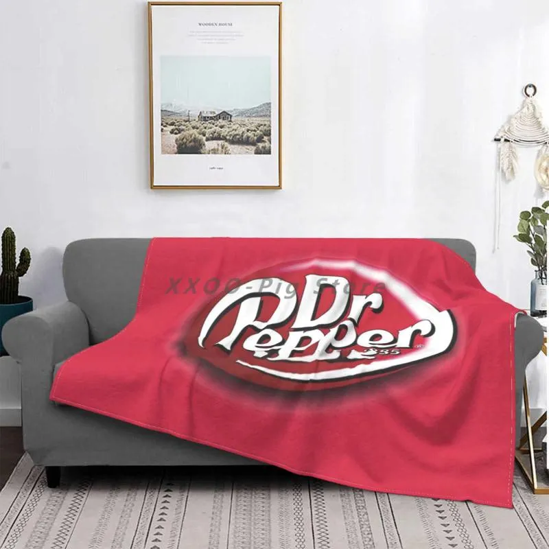 毛布はあなたのすべての問題を解決しますファッションソフトウォームスローブランケットDr Pepper Soda Tear Cokeファンタジークラッシュ飲料ファンパーティー夏