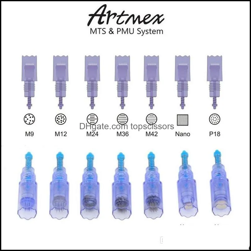 Disposable Needle Cartridge for Artmex V8 V6 V3 V9 semi permanent makeup machine Derma pen Microneedle M1 L1 R3 R5 F3 F5 F7