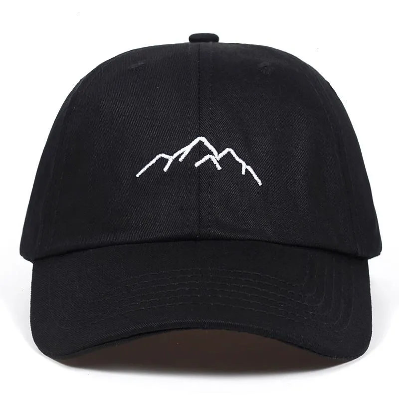 Chaîne de montagnes broderie hommes femmes casquettes de Baseball réglable Snapback mode papa chapeaux os Garros