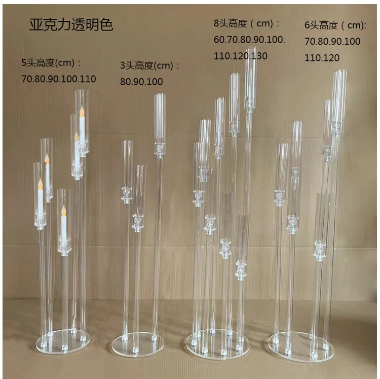 Acrylic Candelabra Centerpieces for Tables, 37.4in Tall 6 Arm Acrylic Candle Holder for Taper LED Candles, Clear Candlestick Holder for Wedding Centerpiece Decor Party Event Reception Decoration - Retail: $60 Acrylic Candelabra Centerpieces for Tables, 37.4in Tall 6 Arm Acrylic Candle Holder for Taper LED Candles, Clear Candlestick Holder for Wedding Centerpiece Decor Party Event Reception Decoration - Retail: $60