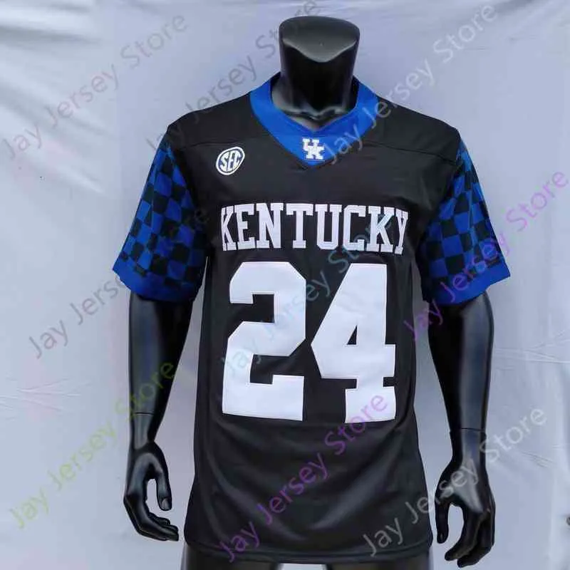 Custom Kentucky Wildcats Football Jersey NCAA College Randall Cobb Josh Ali Beau Allen Rodriguez Jr. Michael Drennen II Robinson Isaiah Epps J.J. Weaver