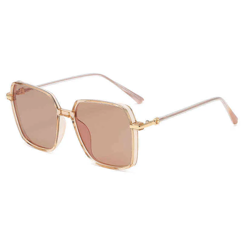 Brand Designer Non Sunglasses Men Women Boyfriend Real Glass Lenses Des Lunettes De Soleil Free for Womens Fashion Accessory