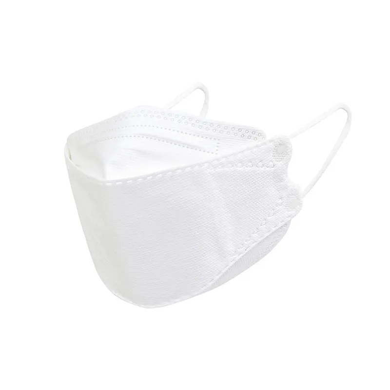 KN95 Masker Dezelfde kleur oor touw stof facemask kleurrijke oor touwen volwassen driedimensionale wegwerp maskers groothandel