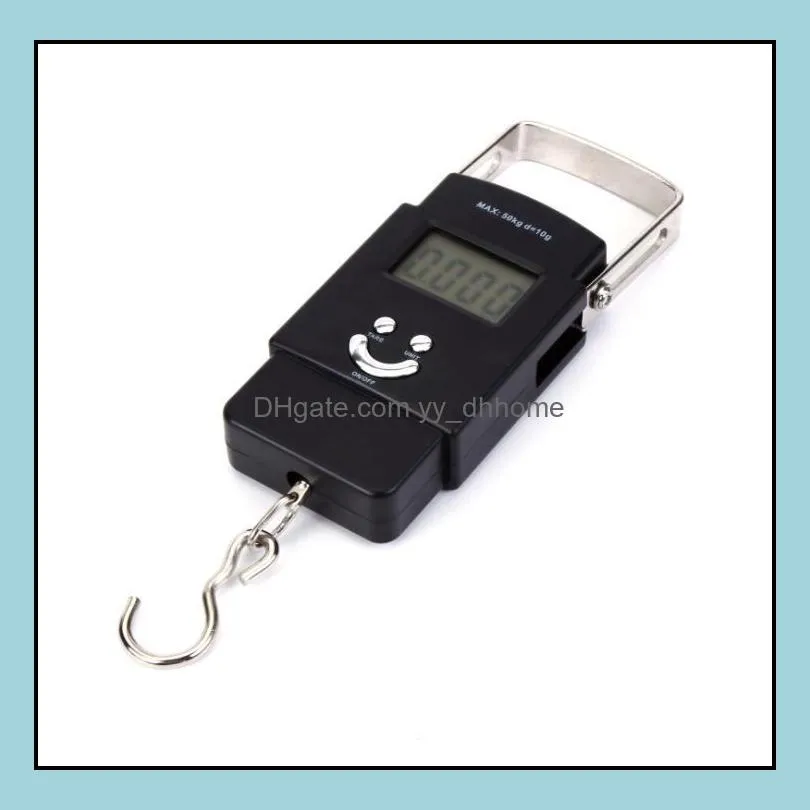 high-precision portable mini small electronic scale luggage express kong hook hanging said electronic-scale sn4292