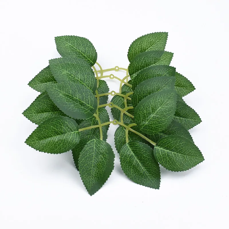 Wedding Flowers Silk Rose Leaves Christmas Decorations for Home Bride Wrist Decorative Flowers Artificial Plants