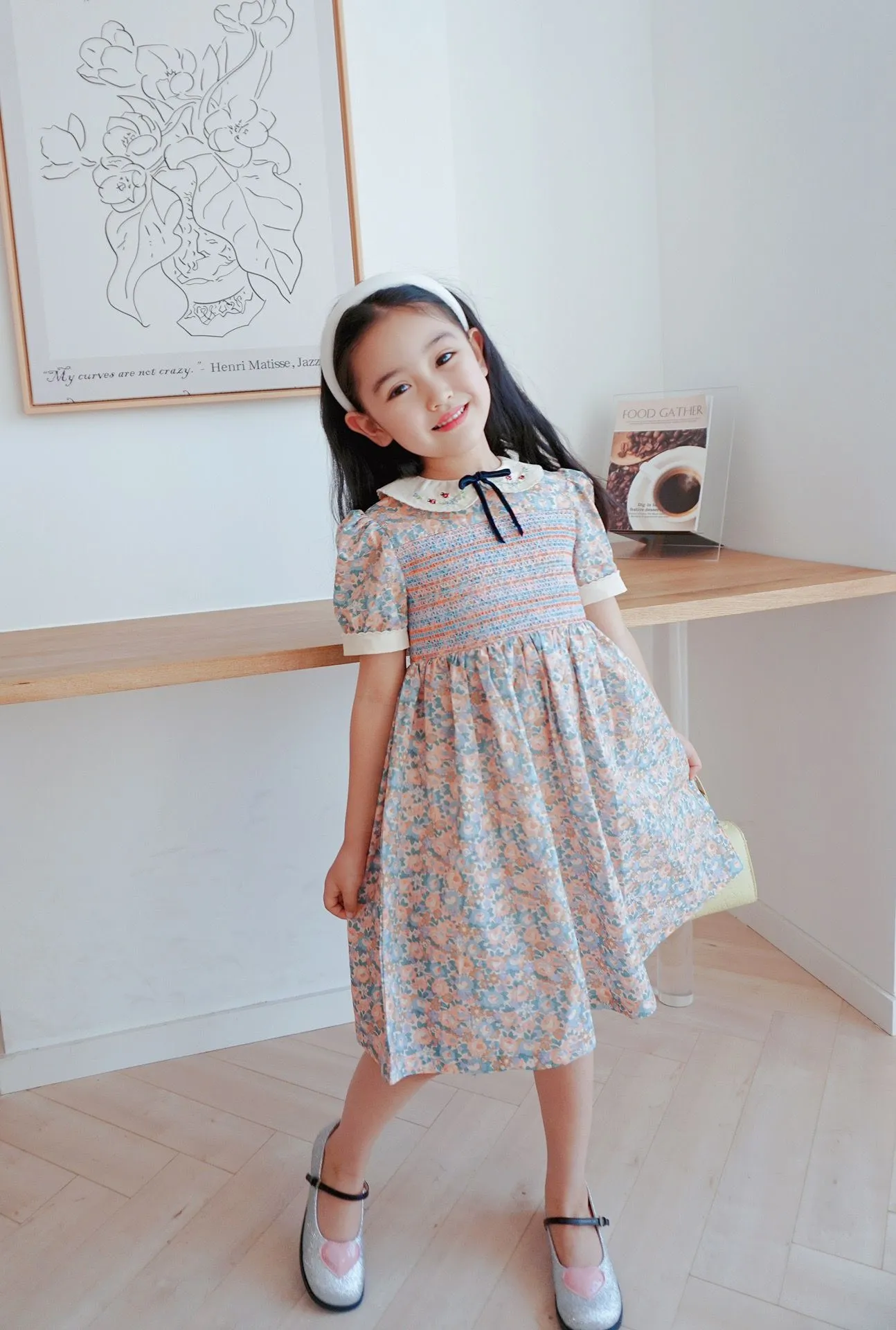 Sweet Pink Cotton Baby Dress For Girls High Quality Summer Outfit