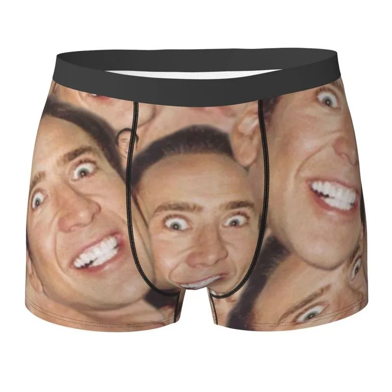 Nicholas Cage Underwear Nicolas Cage Face Collage Design Custom