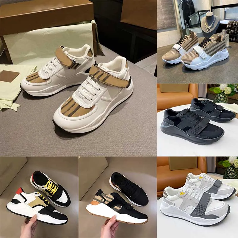 Designerskie buty swobodne buty platforma Trener Treners Treners Outdoor Buts w paski w paski Vintage Seasher Sezon Shades Brand Men Sneakers