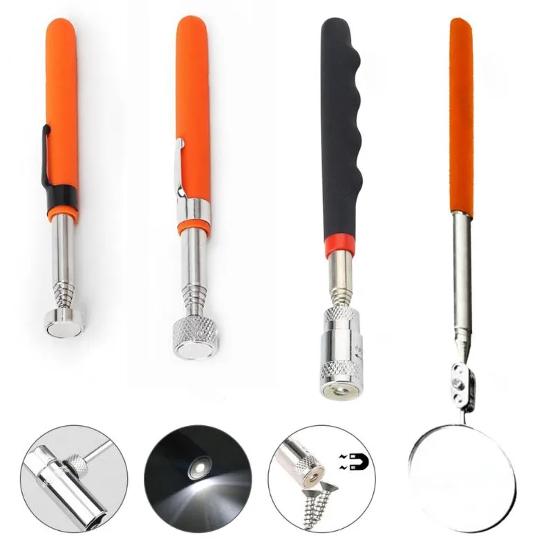 Professionella handverktyg sätter mini bärbara magnetiska magnet penna pick up rod stick som förlänger handhållna verktyg setprofessionella professionalprofes