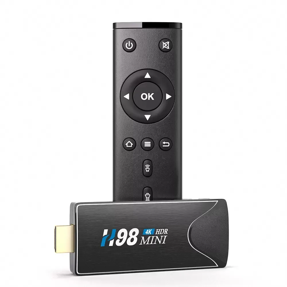 4K TV Stick H98 MINI Smart TV Box Android 10 2GB 16GB H616 Quad-Core 2.4G/5.8G WIFI Google Play Store