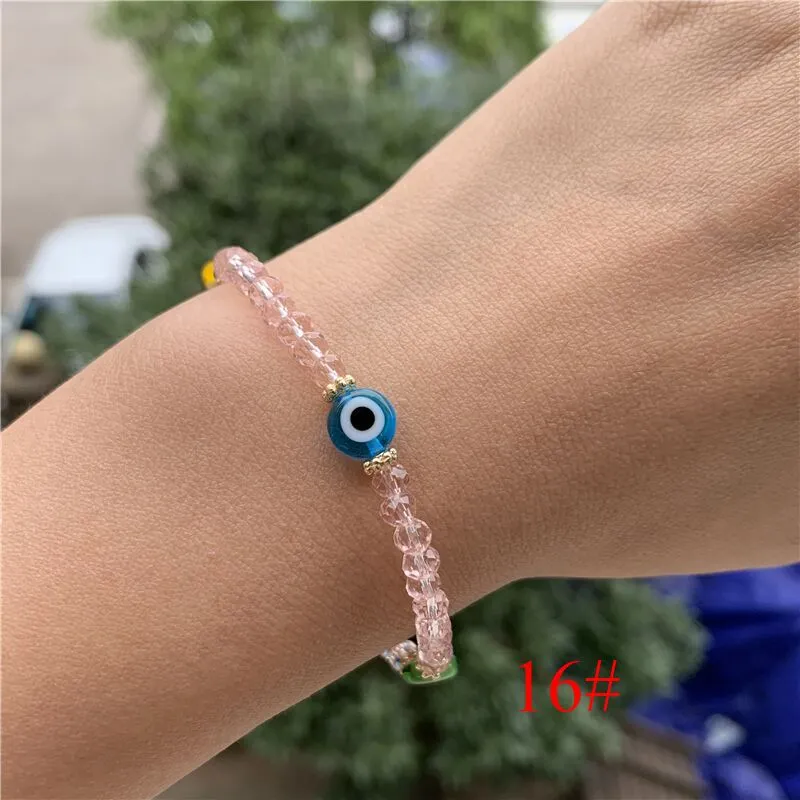 PHOGARY 12 Bracelets Oeil Turc Mauvais Oeil - Protection Chance Et Amitié Couleurs Variées