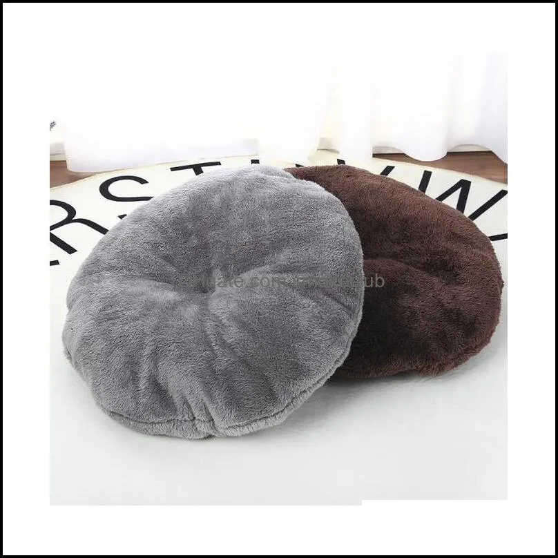 Winter Warm Cat Sleeping Bed Fleece Soft Small Dog Sofa House Windproof Bag M/L