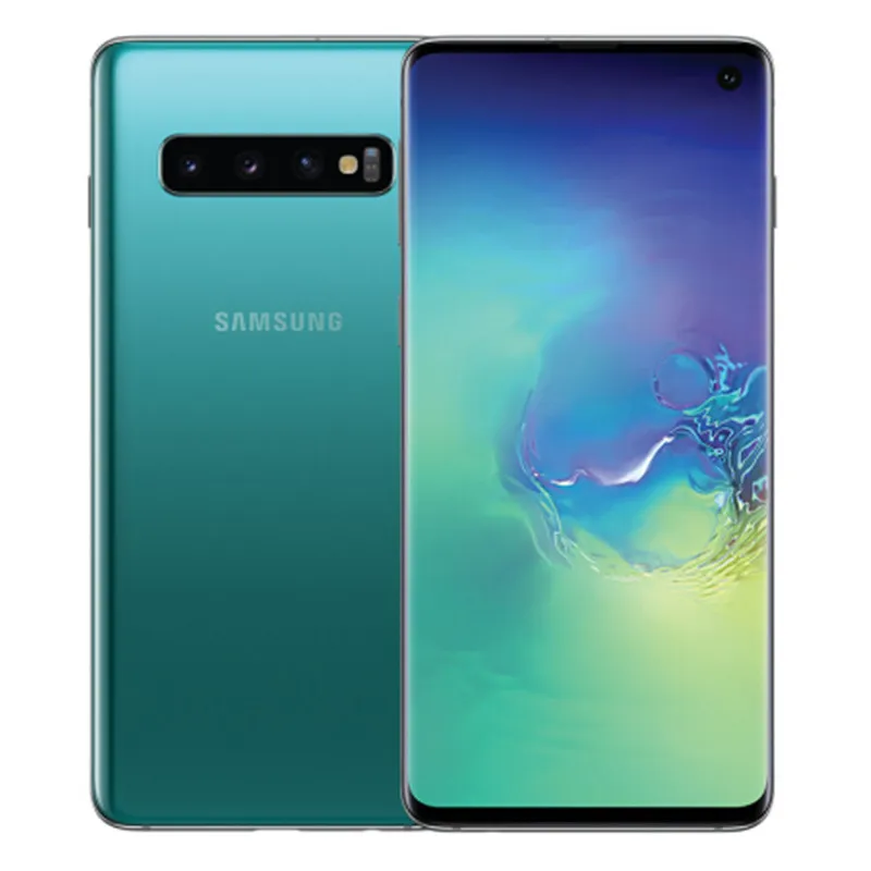 Telefoni Samsung Galaxy s10 G973U G973F originale sbloccato 8GB128GB ROM Octa Core 6.4 "5 fotocamera Snapdragon 855 telefono cellulare 6 pezzi