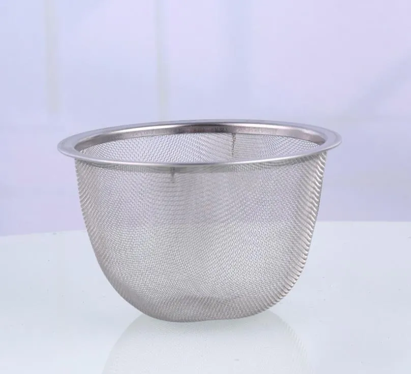 7.2cm Diamter Stainless Steel Metal Mesh Tea Infuser Reusable Tea Strainer Filter for Teapot Kitchen Tools