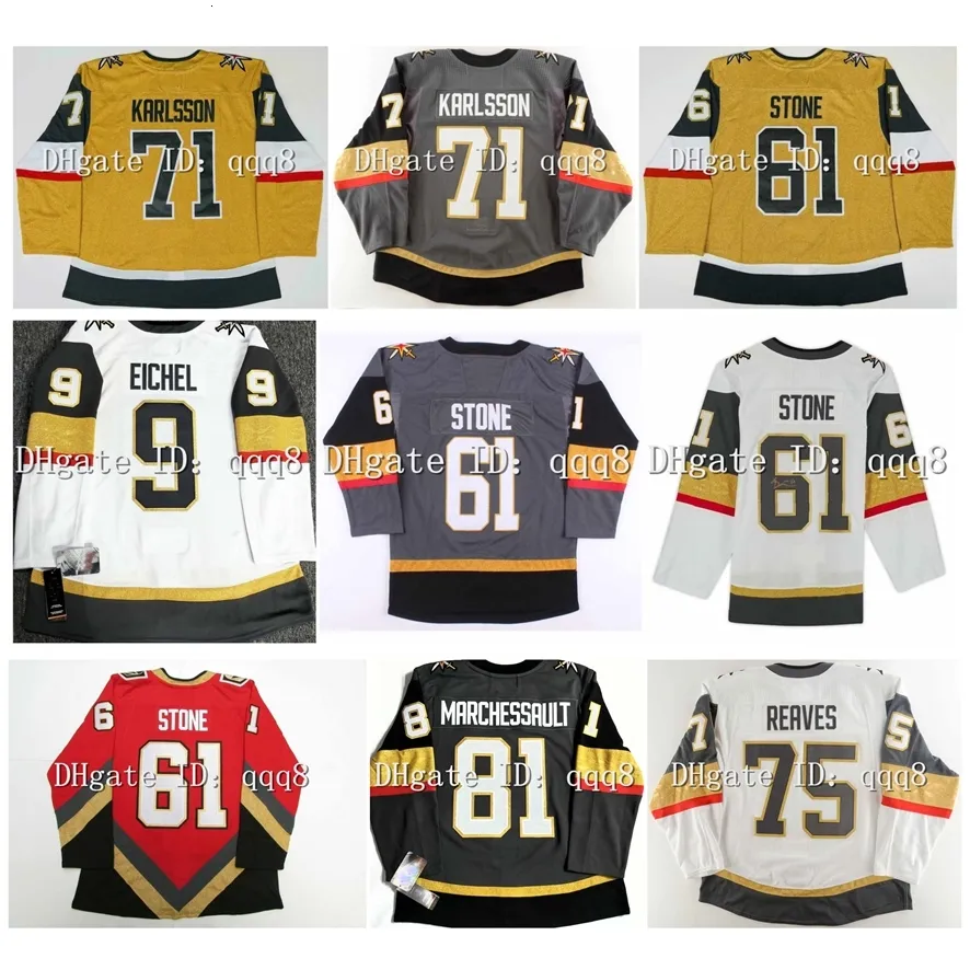 Mark Hockey Jersey Jack Eichel Reilly Smith Jonathan Marchessault Shea Theodore William Karlsson Alex Pietrangelo Max