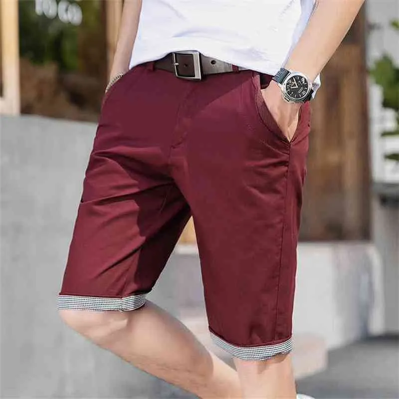Woodvoice marque hommes décontracté été mode coton Bermuda Masculina Joggers pantalon Shorts mâle grande taille 210322