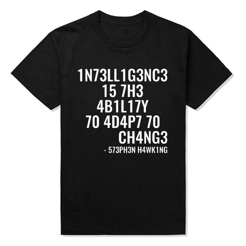 Men's T-Shirts Physics Coder T Shirt IT Computer Program Hacker CPU Men Tshirts Cotton Letter Programmer Tops & Tees Custom Gift