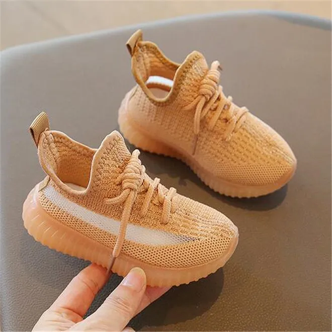 Scarpe per bambini della moda morbido comodo ragazzi per bambini ragazze per bambini per bambini primaverili/autunno sneakers cocco traspirante cocco