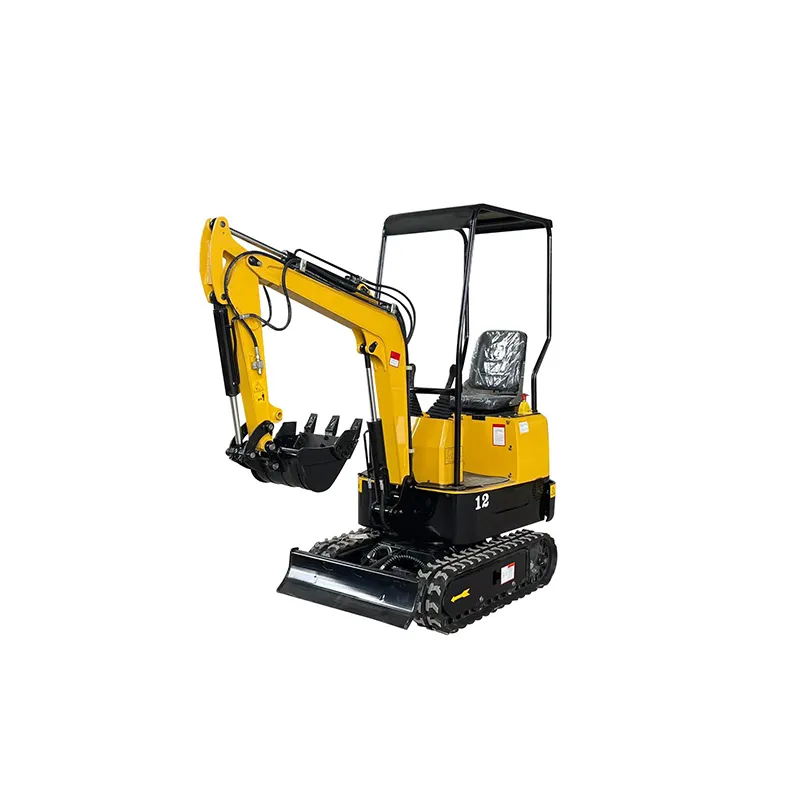 Büyük Makine Ekipmanı Paletli Mini Excavator İnşaat Ev Kanca Makinesi