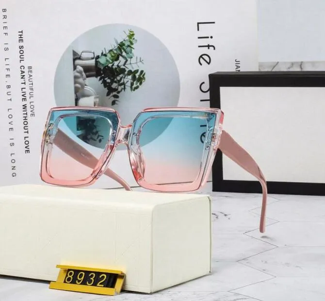 design 8932 Sunglasses For Men Women Pilot Sun Glasses UV400 Eyewear Metal Frame Polaroid Lens