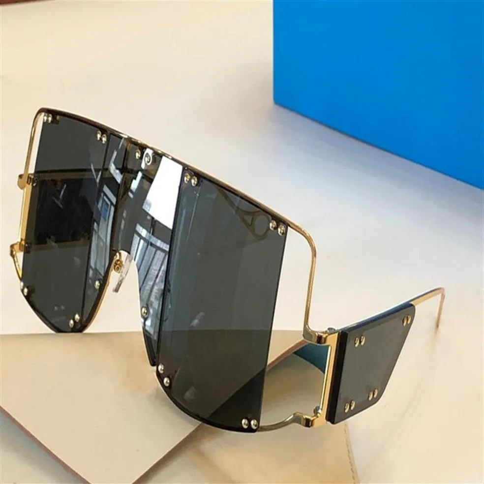 Sunglasses For Men and Women Summer style 100103 Anti-Ultraviolet Retro Irregular Plate Full Frame fashion Eyeglasses Random Box27258L