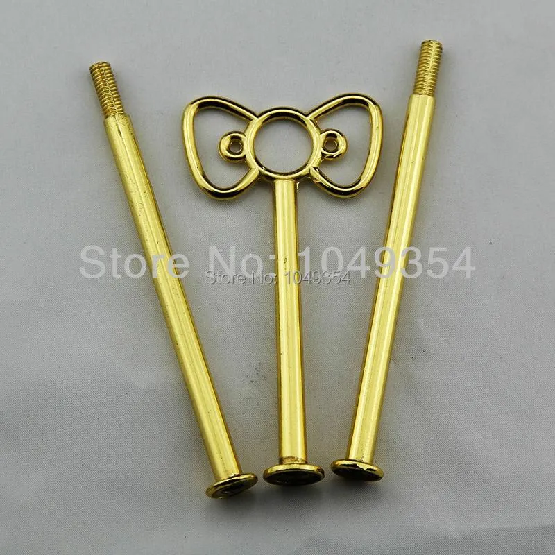 Autre logiciels de cuisson à pâtisserie 1 PCS Mariage à 3 niveaux Centre de gâteau stand de poignée à arc, raccords de bielle à la maison outils de cuisson pour les gâteaux