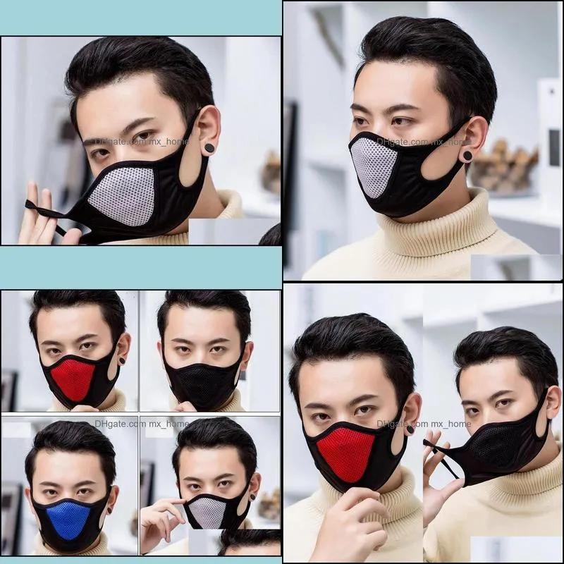 Reusable Face Mask ports Cycling Outdoor Mouth Masks Keep Warm Reusable Dustproof design masks 4 COLORS