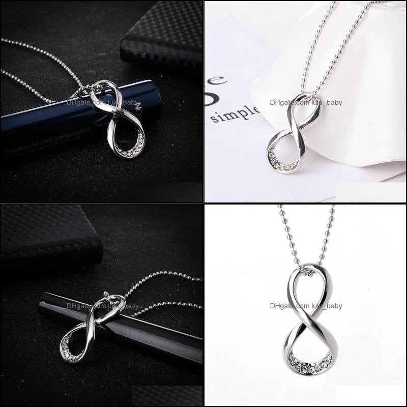 infinity 8 geometric necklaces necklace statement collares choker necklace