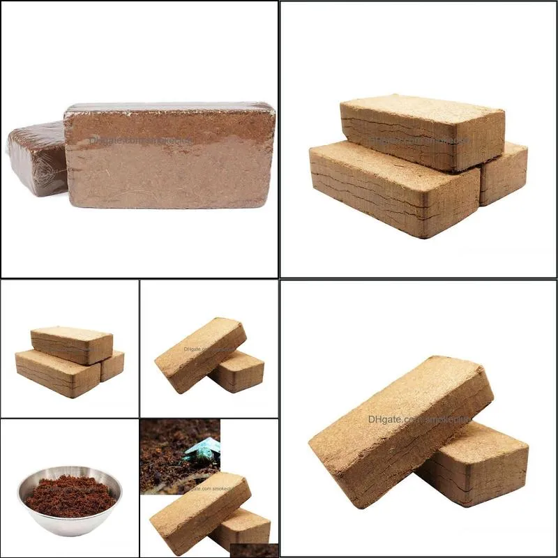 Coconut Fiber Substrate Bricks Cocopeat Lizard Tortoise Reptile Natural Coco Coir Soil for Terrariums Fish Tank Supplies