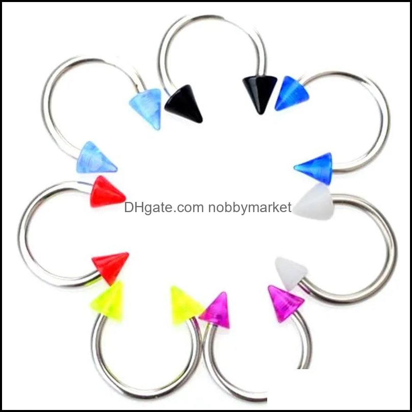 Other 50pcs Fake Nose Ring Lip C Clip Piercing Burun Rings Hoop For Women Neuspiercing Body Jewelry