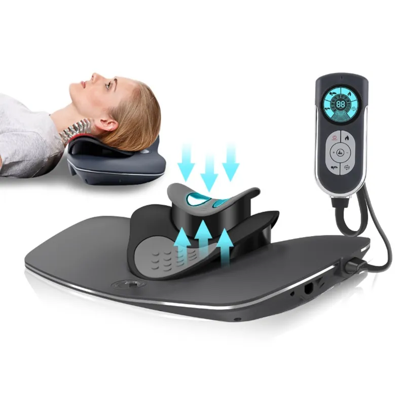 Multi -functionele cervicale tractie apparaat nek massagemassagekussen shiatsu massager elektrische cervicale kussen nek pijnverlichting apparaat