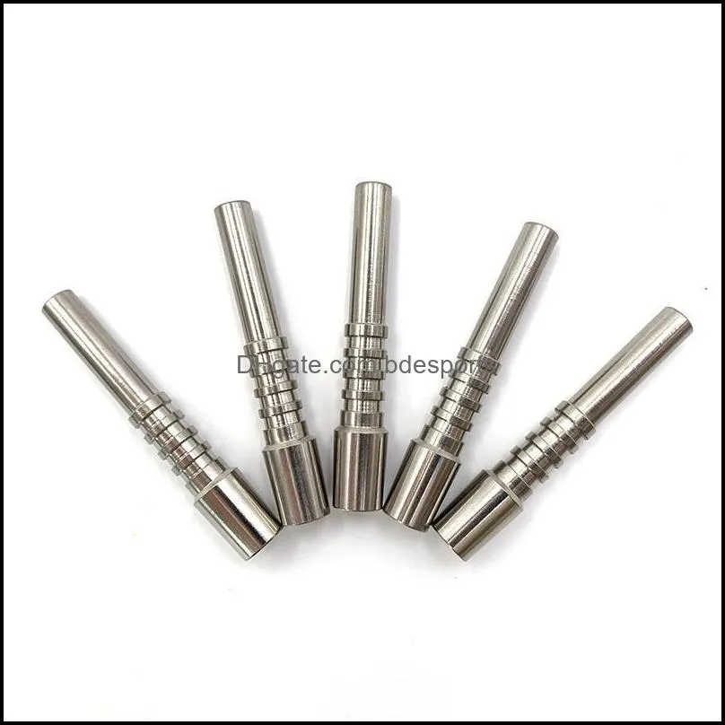 Titanium Nectar Collector Tip Titanium Nail 10mm 14mm 18mm Inverted Nail Grade 2 Titanium Tip Ti nail For Glass