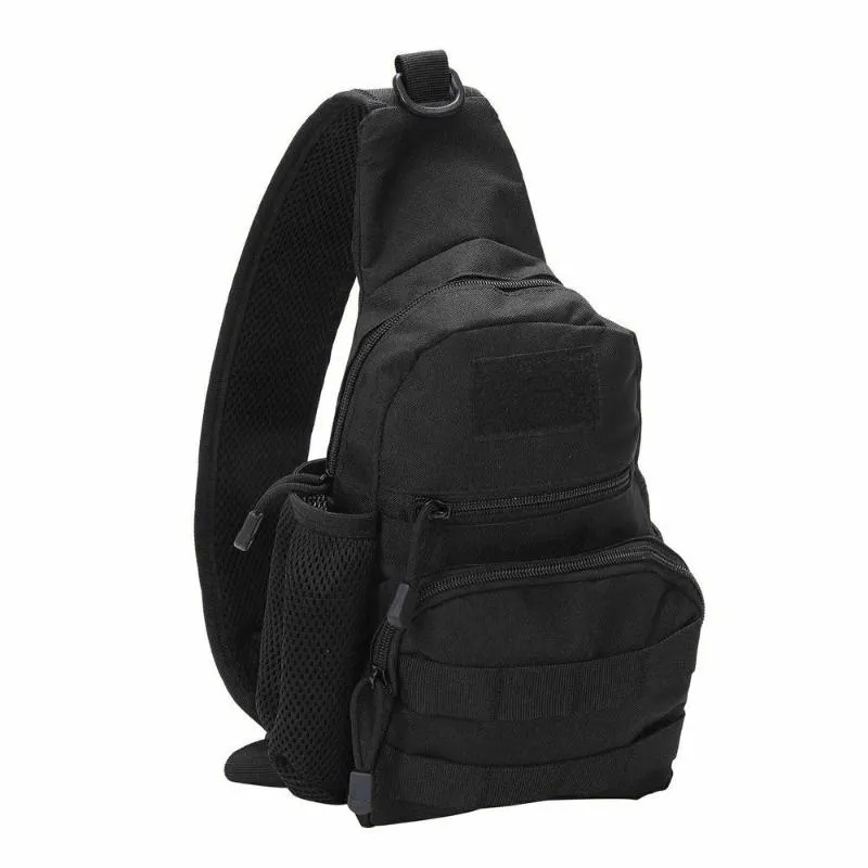 Torby zewnętrzne taktyczne plecak na ramię w klatce piersiowej kamuflaż plecak pieszo wędrówki wojskowe podróżowanie sportowe wodoodporne bagno