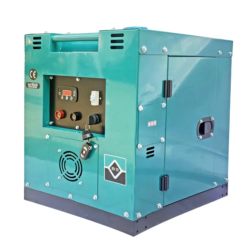 24V Diesel Generator Portable Dynamo Direct Current Engine With Copper