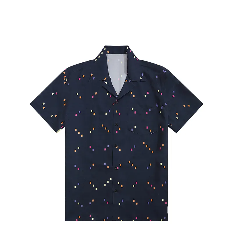 2022メンズTシャツシャツティーティーズ衣料ブリティッシュビジネスファッションタイガーレター幾何学的なストライププリントトップボーイズサマーTシャツアジアサイズM-3XL