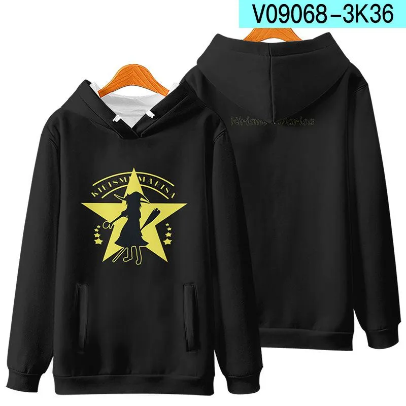 Herrtröjor tröjor anime touhou projekt cosplay hoodie kvinnor män 3d streetwear kawaii barn pullover pojkar casual sportkläder