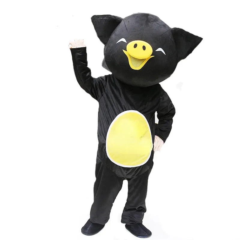 Performance Pig Mascot Costumes Christmas Halloween Fancy Party Dress Cartoon Character Carnival Xmas Advertising Birthday Party Costfit