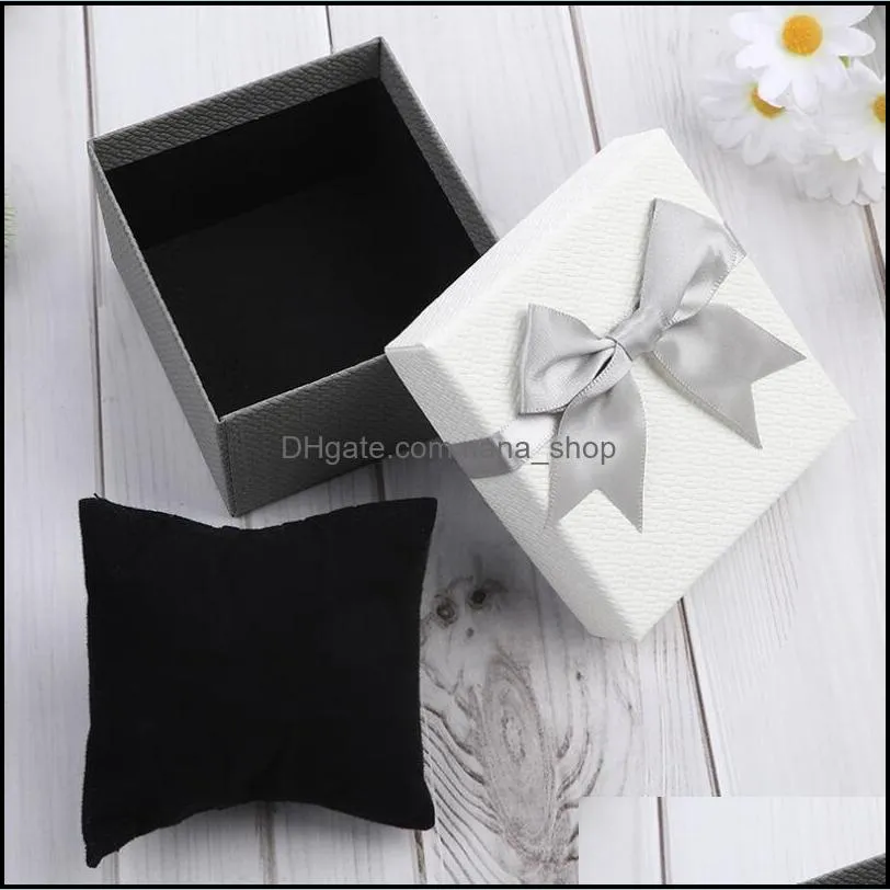 bowknot watch cases red package boxes for watches women girl jewelry box gift