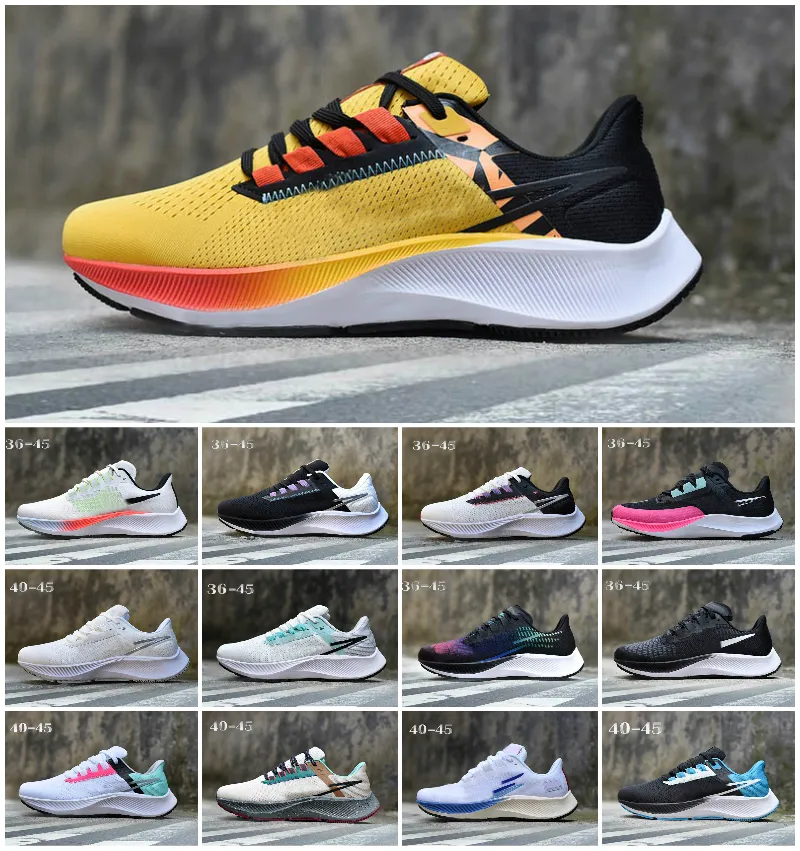 Designer Classic ZOOM Pegasus Be True 37 39 Turbo Vrijetijdsschoenen Flyease 38 Triple White Midnight Black Navy Chloorblauw Ribbon Green Wolf Grey airs sneakers Sneakers