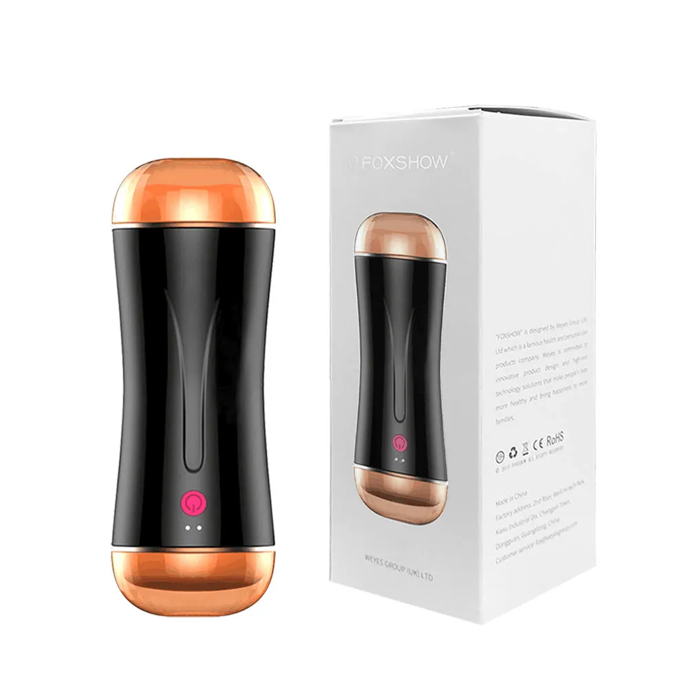 Male Masturbator Dual Channel Anal Vagina Real Pussy... From Ty2420937475,  $52.88