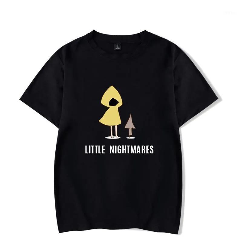 Męskie koszulki 2022 Moda Little Nightmares II Lato Harajuku Męskie Krótkie Rękawy Odzież Uliczna Odzież