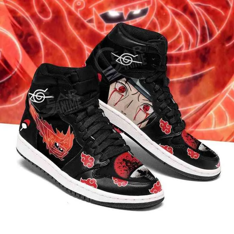 Personnalisation personnalisée Itachi Susanoo Sneakers Chaussures Anime personnalisées