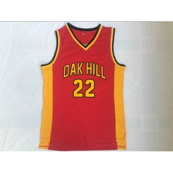 XFLSP Mäns 33 Kevin Durant Oak Hill High School Basketball Jersey 22 Carmelo Anthony Stitched Mens Jerseys
